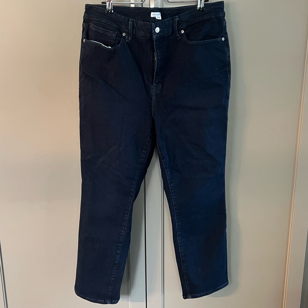 Good American Dark Wash Jeans